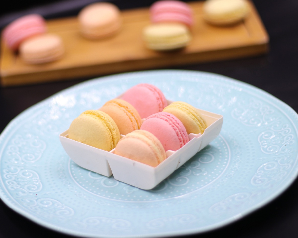 Bianco macarons